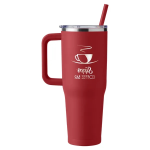 Harriton 40oz Vacuum Insulated Stainless Steel Travel Tumbler